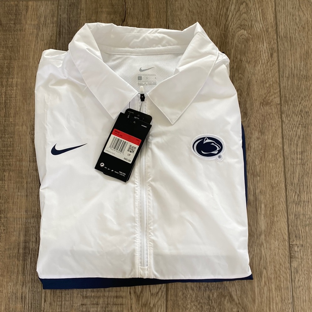 Nike Penn State Men’s Cut half zip jacket